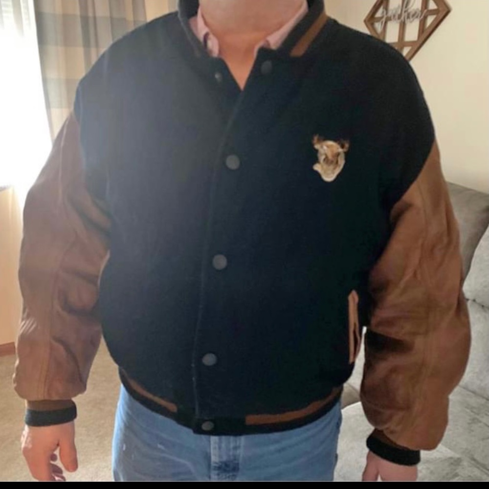 Men’s letter jacket